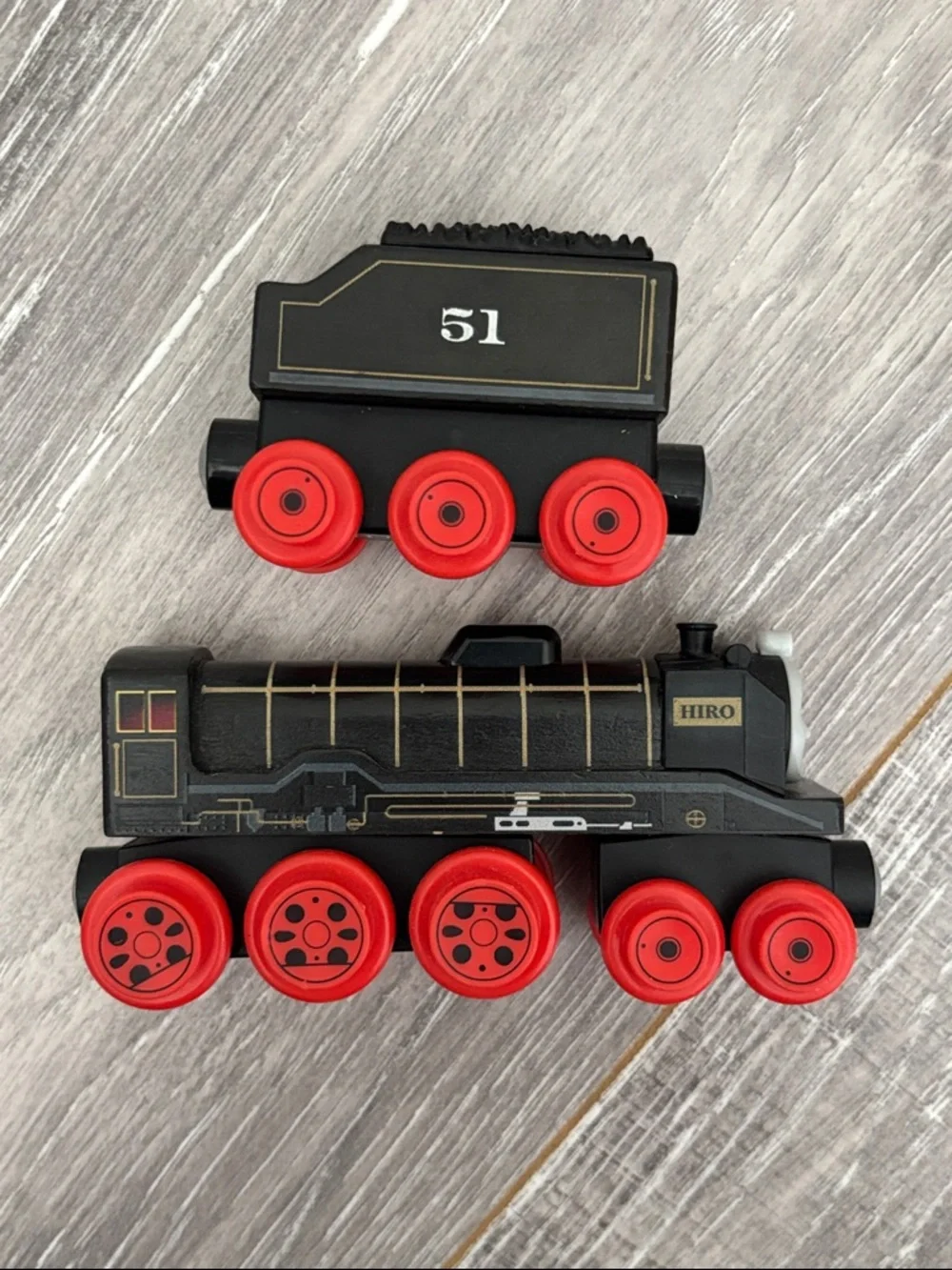 HTF Wooden Hiro & Tender 2020 HBK11 - Thomas & Friends